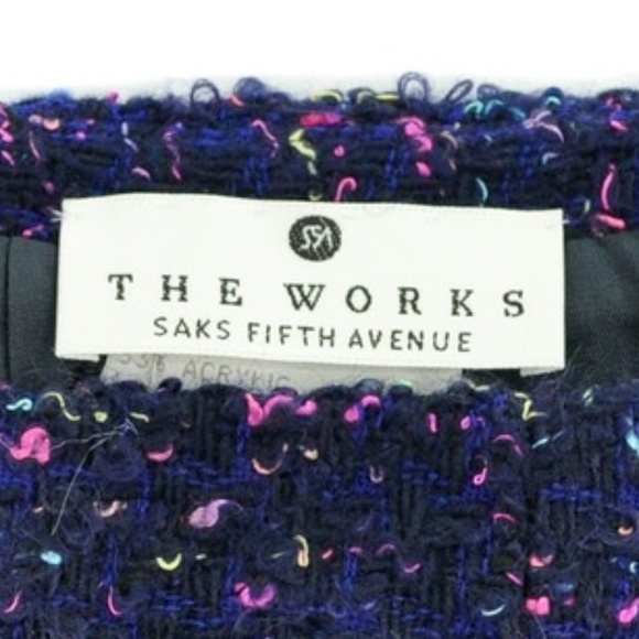 Elegant Multicolor Tweed Skirt - Picture 3 of 5